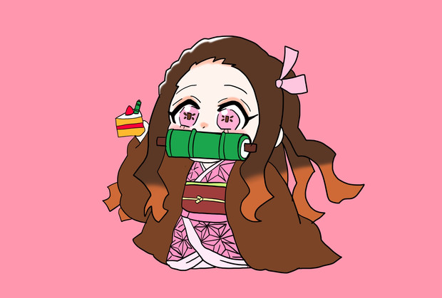 １２月２８日は竈門禰豆子の誕生日 絵描きの冒険者katosan さんのイラスト ニコニコ静画 イラスト