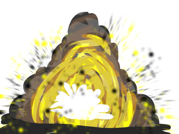 大爆発だ ダダッダ ミスター さんのイラスト ニコニコ静画 イラスト