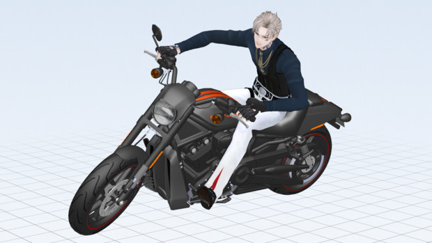 Mmd刀剣乱舞 鉄馬に乗る山鳥毛 くまち さんのイラスト ニコニコ静画 イラスト