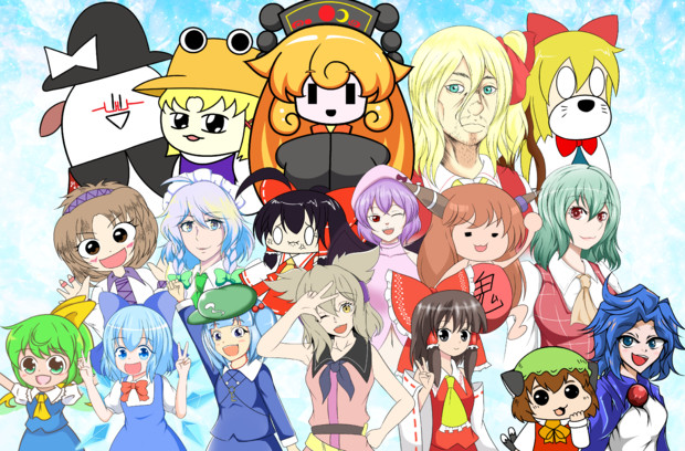 東方手書き劇場 裂空の厨二病 さんのイラスト ニコニコ静画 イラスト