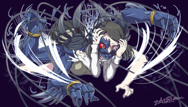 How Do We Survive 10話 千翼 ボス立ち絵 シゾイド残骸 さんのイラスト ニコニコ静画 イラスト