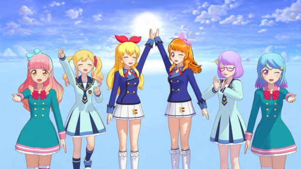 Mmdアイカツ さぁ行こうよ新たな未来へ そして平和への歩み ユウキ さんのイラスト ニコニコ静画 イラスト