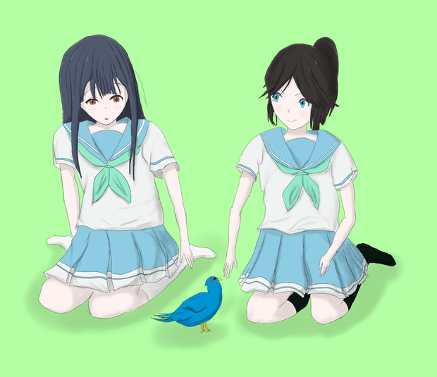 のぞみぞと青い鳥