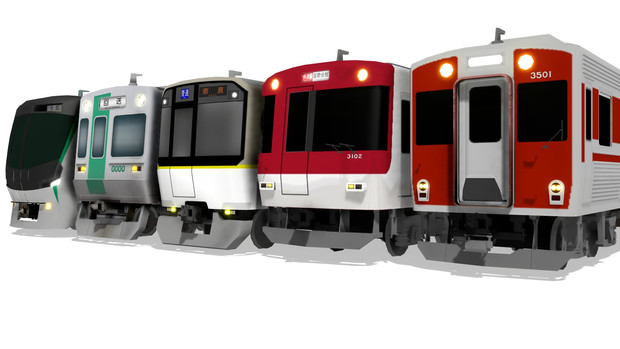 京都地下鉄烏丸線とそこに乗り入れる近鉄電車全車集合 近鉄愛好者ふっくん さんのイラスト ニコニコ静画 イラスト