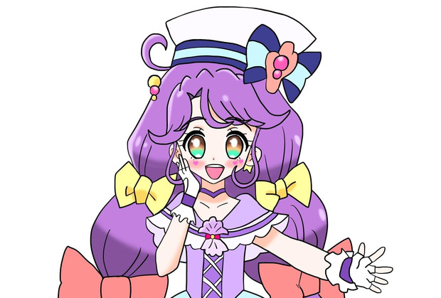 ２０２１年の2人目のプリキュアは紫の子 キュアコーラル 絵描きの冒険者katosan さんのイラスト ニコニコ静画 イラスト