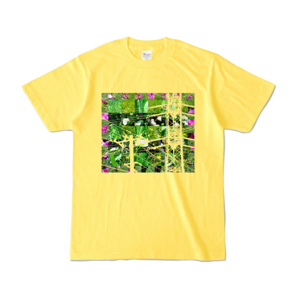 Tシャツ イエロー Grass_Tower