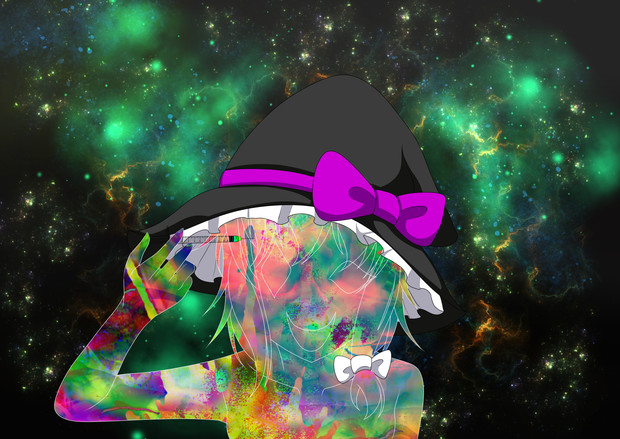 宇宙と一体化 チロ さんのイラスト ニコニコ静画 イラスト