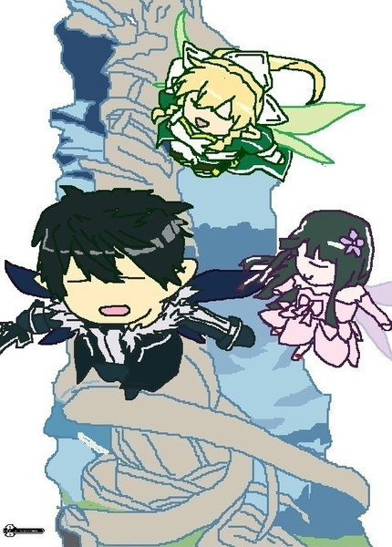 でふぉ版 そーどあーとおんらいん ろすとそんぐ ペイント マウス画 Eawue Rhk さんのイラスト ニコニコ静画 イラスト