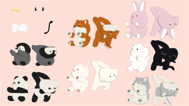 動物ハンドパペット フード 配布 P Nez さんのイラスト ニコニコ静画 イラスト