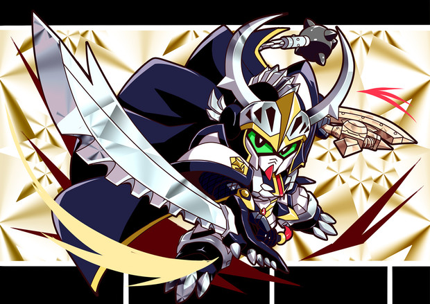闇騎士ガンダムマーク Get Ride 焼きそば さんのイラスト ニコニコ静画 イラスト