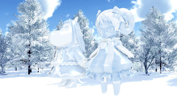 イベント予告 Mmd雪まつり21 21 2 4 2 11 Nana7 さんのイラスト ニコニコ静画 イラスト