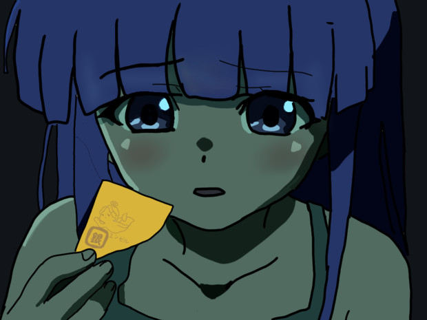 羽入に変な物を渡されて絶望する梨花ちゃま 醍醐 さんのイラスト ニコニコ静画 イラスト