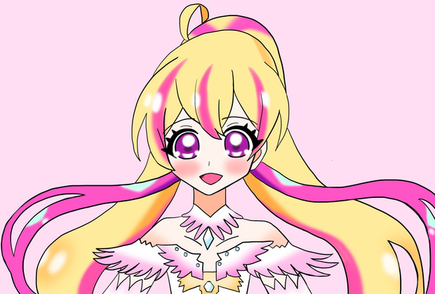アイカツ界の新しいアイドル アイカツプラネットのハナ 絵描きの冒険者katosan さんのイラスト ニコニコ静画 イラスト