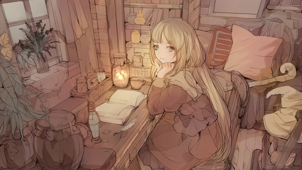 魔女の小部屋 こもりひっき さんのイラスト ニコニコ静画 イラスト
