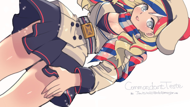 艦これ コマンダン テスト どんたま さんのイラスト ニコニコ静画 イラスト