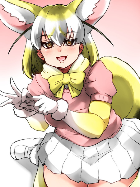 穴掘りでの対決を所望するフェネック Isna さんのイラスト ニコニコ静画 イラスト