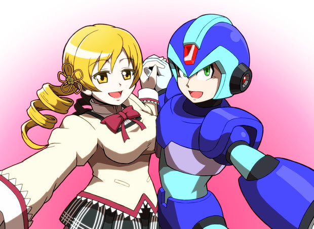 エックスと巴マミ X Zeong さんのイラスト ニコニコ静画 イラスト