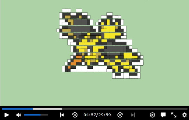 コメントアート ポケモン サンダー ３２ドット絵 ｍ まー さんのイラスト ニコニコ静画 イラスト