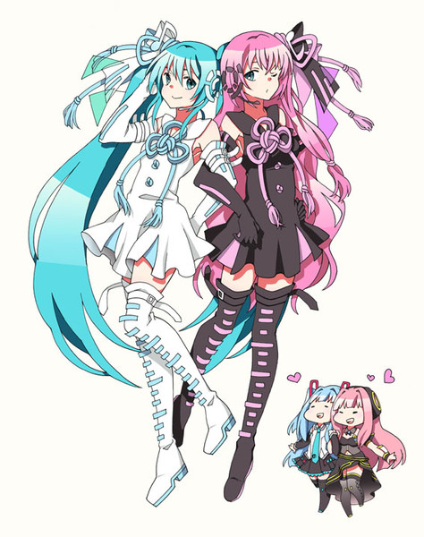 初音ミクと巡音ルカで琴葉姉妹2【衣装交換】