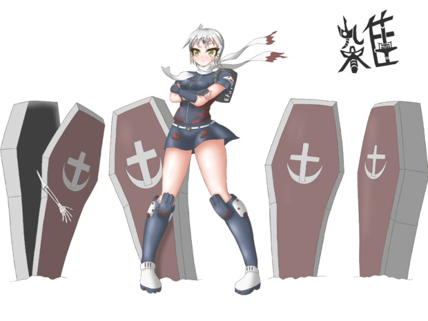 雑に擬人化フルアーマーガンダム サンダーボルト版 銀星p さんのイラスト ニコニコ静画 イラスト