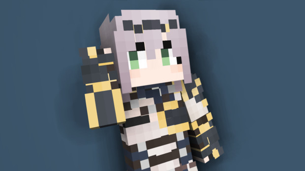 Vtuber Skin 白銀ノエル スキン Mickmick さんのイラスト ニコニコ静画 イラスト