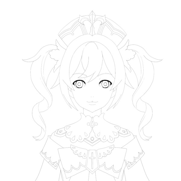 原神絵 バーバラちゃん ニコニコ静画 イラスト