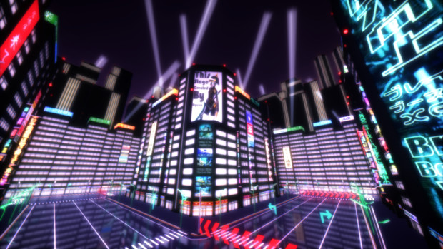 サイバートーキョー Mmdステージ配布あり Cyalon さんのイラスト ニコニコ静画 イラスト