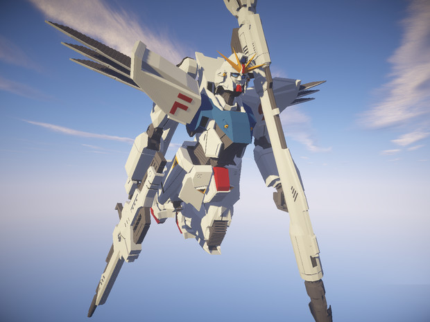 Minecraft F91っぽいもの その３ Jointblock Lion さんのイラスト ニコニコ静画 イラスト