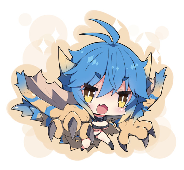 ティガレックスちゃん みるくぱんだ お仕事期日要相談 さんのイラスト ニコニコ静画 イラスト