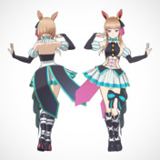 柊碧様 暗鳴ニュイMMDモデル配布 / 柊 碧華 さんのイラスト - ニコニコ