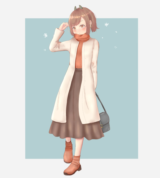 しおいちゃんと冬デート はやみやと さんのイラスト ニコニコ静画 イラスト