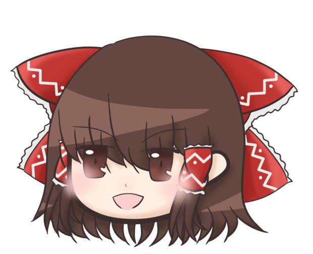 新うぐいすもち式霊夢立ち絵 Ver1 0 ゆっくりうぐいすもち さんのイラスト ニコニコ静画 イラスト