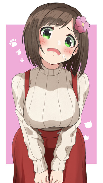 前かがみしてくれるみくさん ハルキ さんのイラスト ニコニコ静画 イラスト
