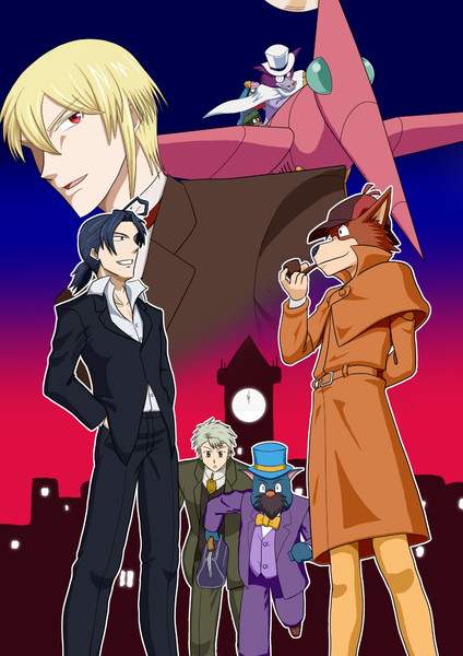 名探偵シャーロックvs名探偵ホームズ Uzukij9 さんのイラスト ニコニコ静画 イラスト