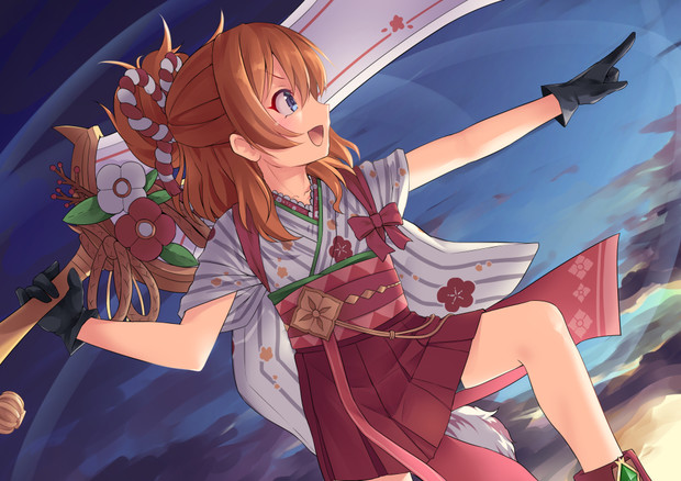 正月ムイミ うまるつふり さんのイラスト ニコニコ静画 イラスト