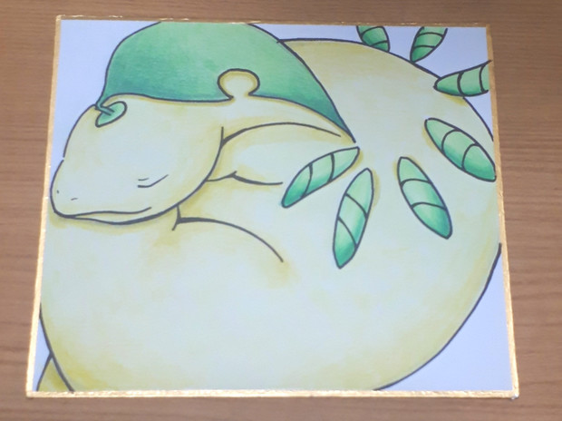 練習模写6 ポケモン ベイリーフ まめ小町 さんのイラスト ニコニコ静画 イラスト