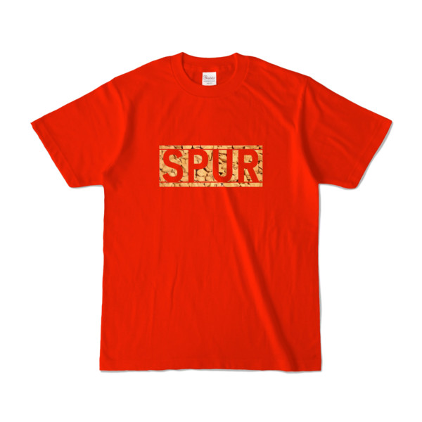 Tシャツ レッド SPUR_Coffee