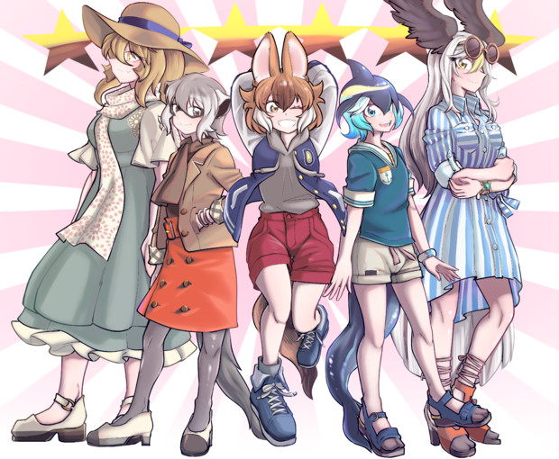 探検隊お出かけ衣装 Gm さんのイラスト ニコニコ静画 イラスト