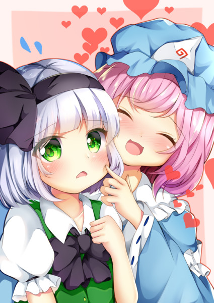 イチャイチャゆゆみょん 白槻とシロネ さんのイラスト ニコニコ静画 イラスト