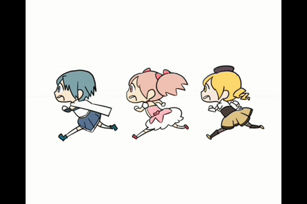 走る魔法少女 Ckln さんのイラスト ニコニコ静画 イラスト