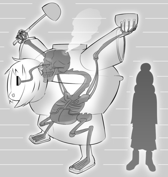 鍋しこちゃんの骨格 はんじゅく さんのイラスト ニコニコ静画 イラスト