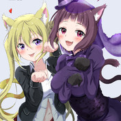トリニティセブン　風間レヴィ　直筆イラスト 模写】トリニティセブン 風間レヴィ / @バジル さんのイラスト