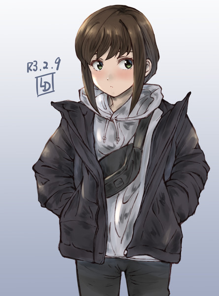 艦これ版深夜の真剣お絵描き60分一本勝負 Ld Zc32s さんのイラスト ニコニコ静画 イラスト