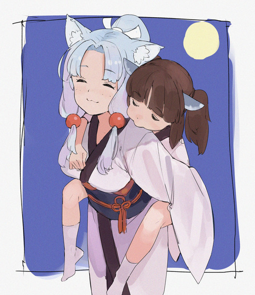 おんぶ アルマジロ さんのイラスト ニコニコ静画 イラスト