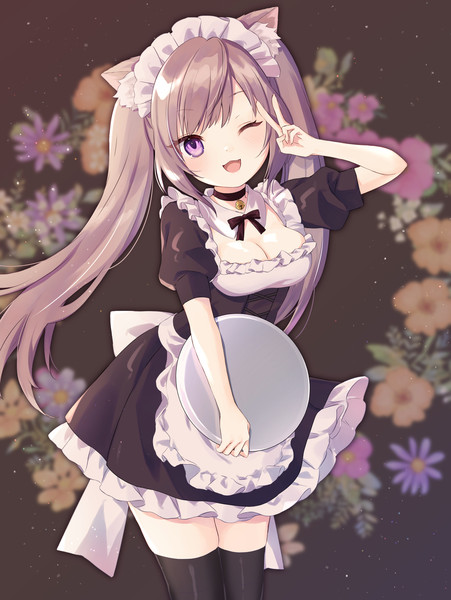 猫耳メイド服 ぷりん さんのイラスト ニコニコ静画 イラスト