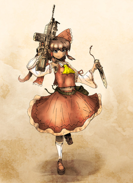 The 歩兵 戦場の巫女 スマイル さんのイラスト ニコニコ静画 イラスト