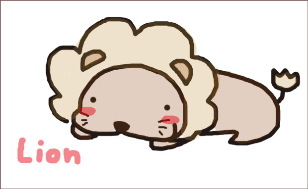 知育 動物 ライオン いかむす モンハンライズ さんのイラスト ニコニコ静画 イラスト