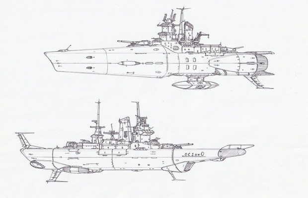 ハシダテ型砲艦＆オワスコ級砲艦「自作艦」