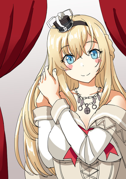 髪をとかすウォースパイト マユラ さんのイラスト ニコニコ静画 イラスト