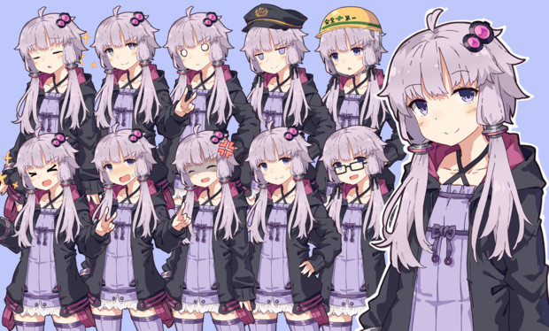 ゆかりさん立ち絵